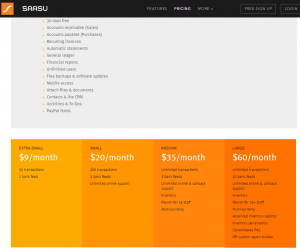 Pricing - Saasu - Online Accounting Software