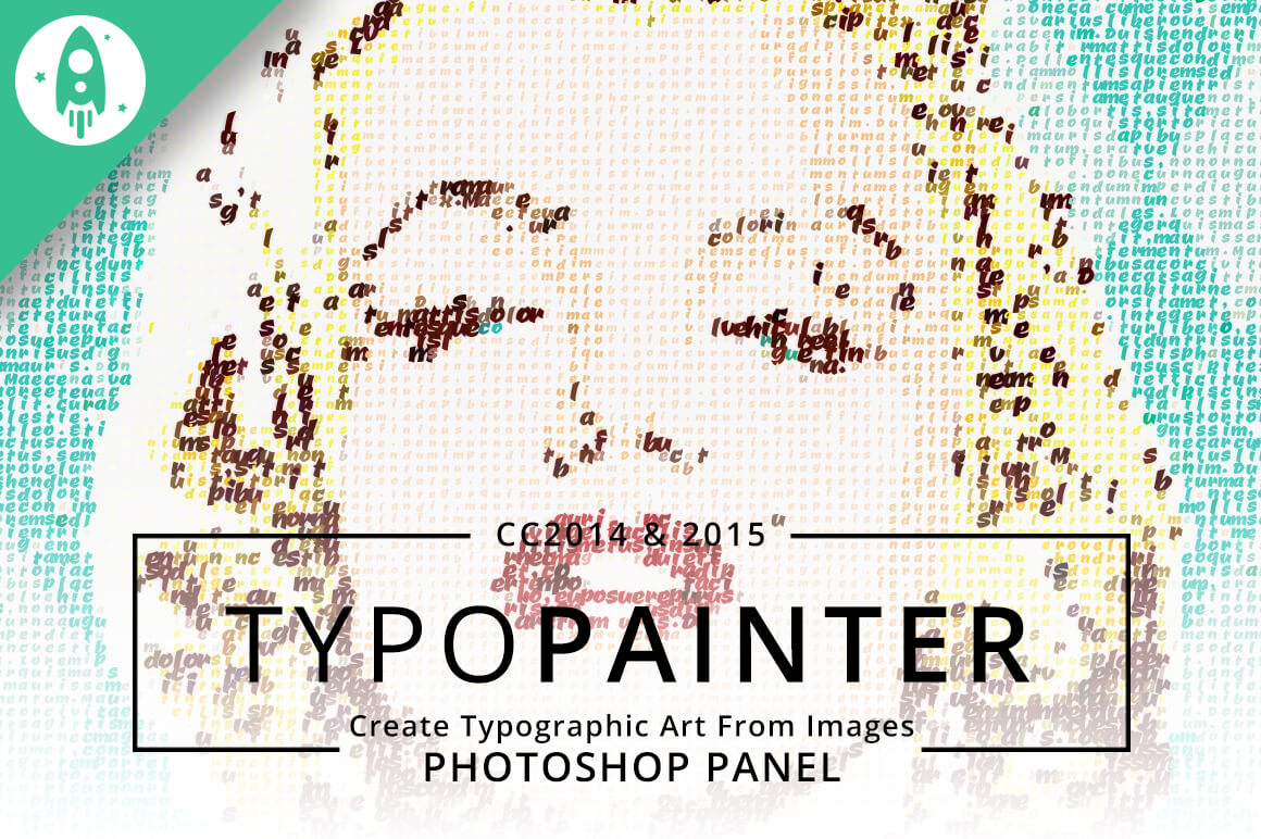 Create Typographic Images with TypoPainter – only $9!