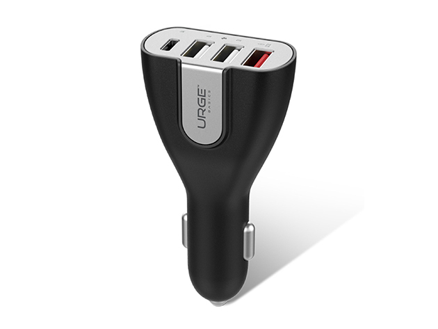 Urge Basics 4-Port USB-C Car Charger for $19