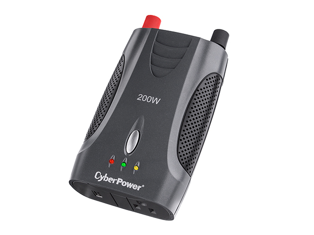 CyberPower 200 Watt Mobile Power Inverter for $19
