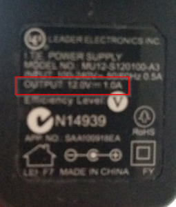 Power on TP-LINK Router W8960N power supply