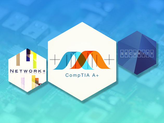 CompTIA IT Security, Network & Hardware Certification Training for $39