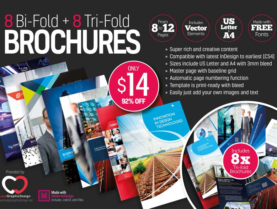 Adobe Tri Fold Brochure Template