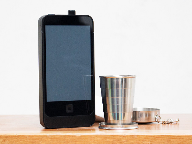 iFlask: 2-Pack + Collapsible Keychain Shot Glass for $29