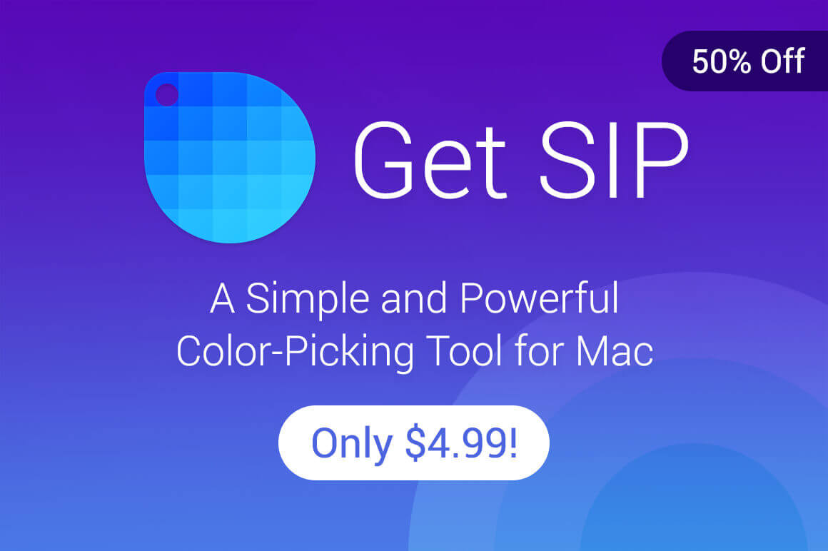 Get SIP: A Simple and Powerful Color-Picking Tool for Mac - only $4.99!
