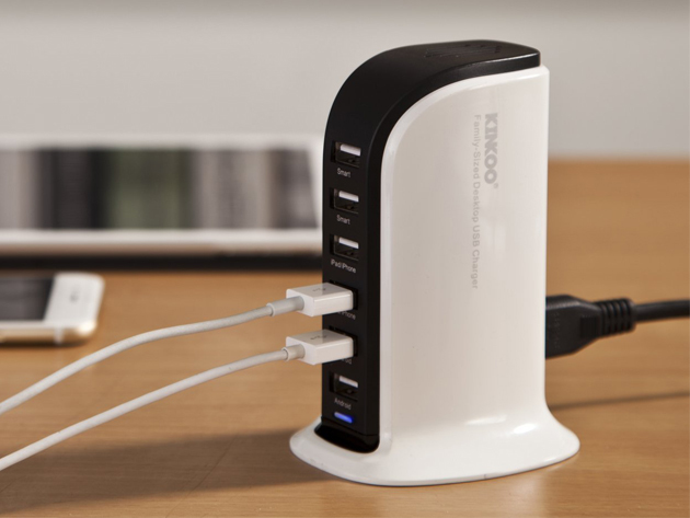 Kinkoo 40W 6-Port High Speed Charger for $39