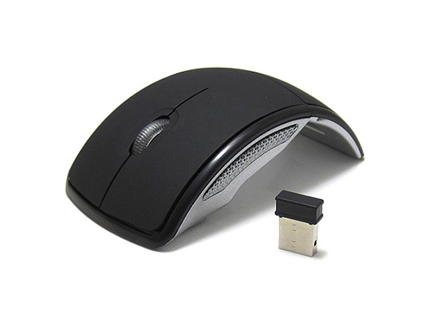 Mini Foldable Arc Wireless Mouse for $19