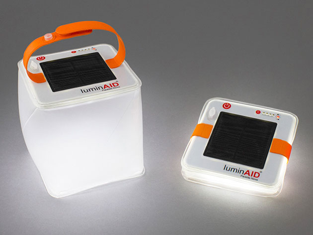 LuminAid PackLite Inflatable & USB Lanterns for $19
