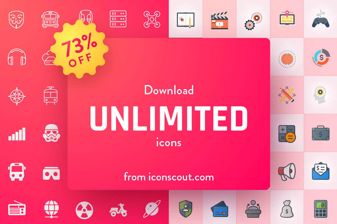 500,000+ Icons at Your Fingertips – only $49!