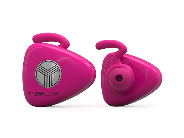 TREBLAB X11 Earphones (Pink) for $36