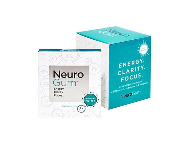 NeuroGum Nootropic Energy Gum for $14