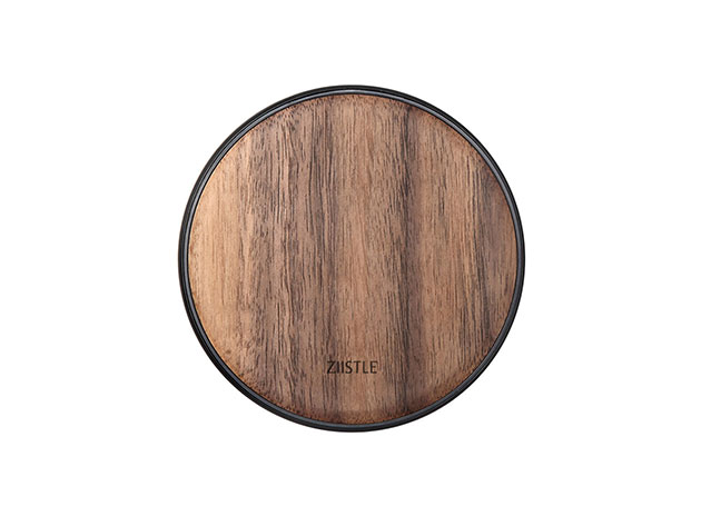 Takieso Walnut Qi Charger for $34