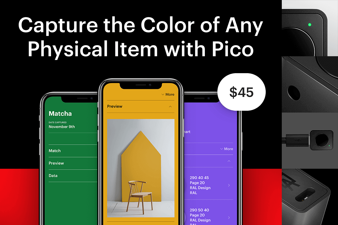 Capture the Color of Any Physical Item with Pico – only $45!