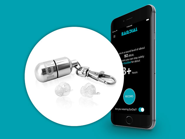 EarDial: The Invisible Smart Earplugs for Live Music for $19