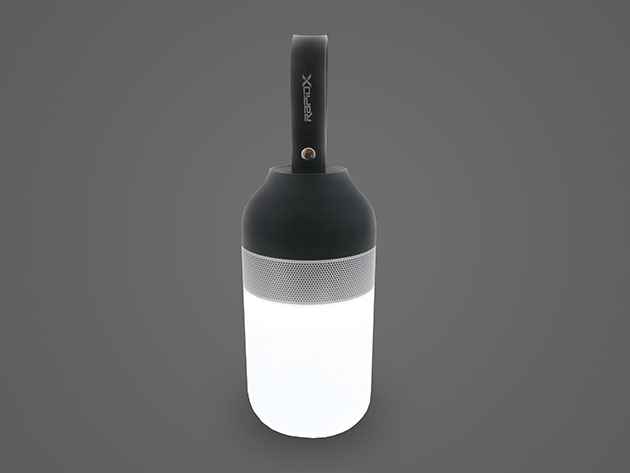 LunaX Portable Bluetooth Speaker Light for $22