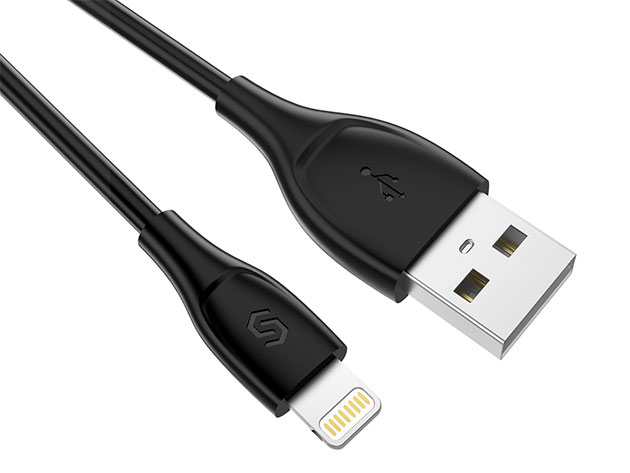 Syncwire UNBREAKcable (MFi Lightning/Black) for $10