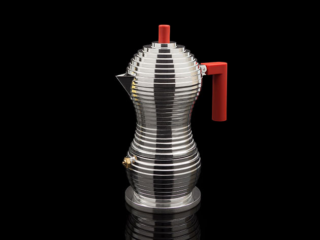 Alessi Pulcina 3-Cup Espresso Maker for $49