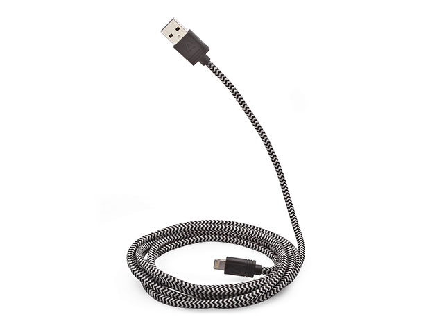 10-Ft Cloth MFi-Certified Lightning Cable for $14