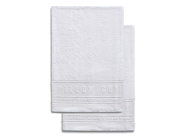 Luxe Pillow Guy Oversized Bath Towels: 2-Pack for $59