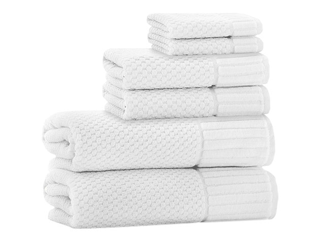 Timaru Turkish Towels 6-Piece Set (White) for $49