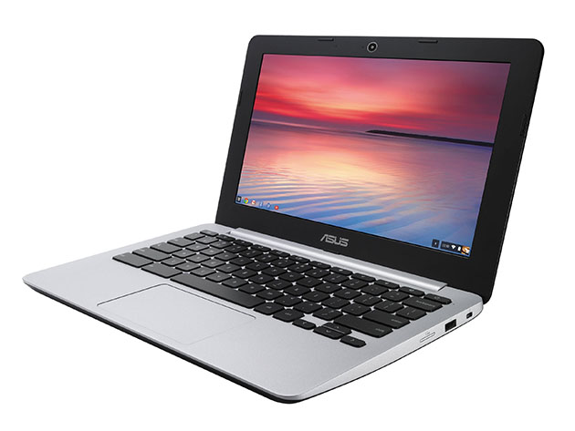 ASUS Chromebook C200 11.6" Celeron N2830 16GB - Black (Refurbished) for $84