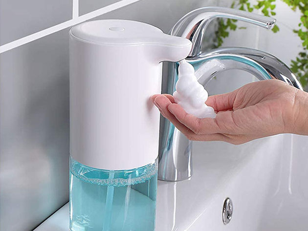 Automatic Hands-Free Foaming Soap Dispenser for $19