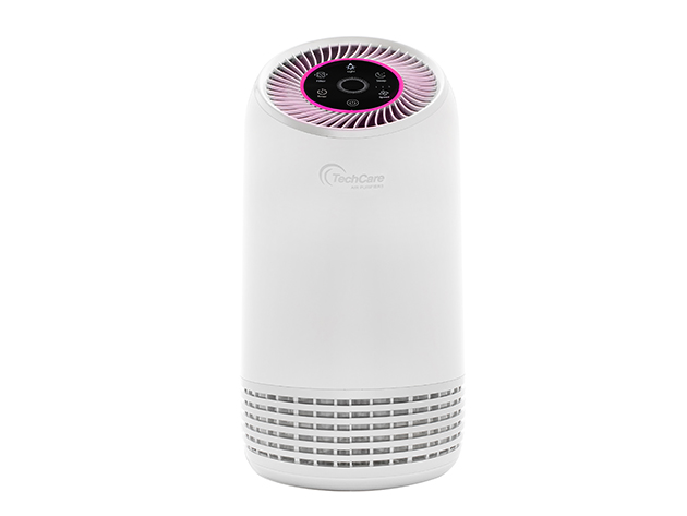 TechCare Smart Air Purifier with HEPA Filters + Silent Comfort for $109