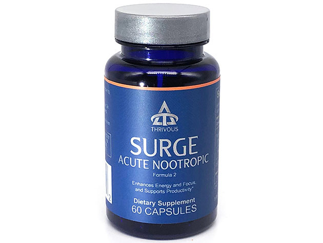 Surge Acute Nootropic Energy Supplement for $13