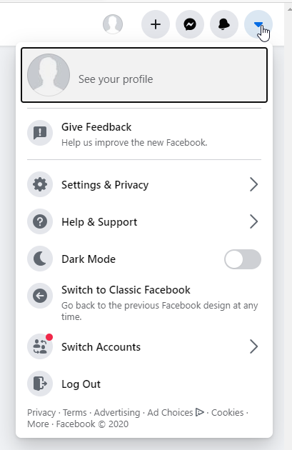 Business Legions SOLVED ISSUE WITH FACEBOOK TOO MANY REDIRECTS switch to classi view
