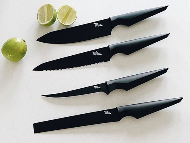Edge of Belgravia 5-Piece Ceramic Blade Knife Set for $98