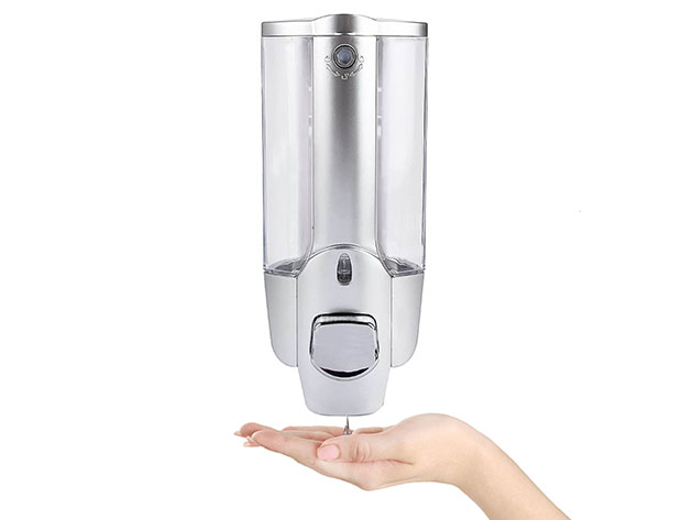 350ml Wall Mounted Liquid Dispenser with Lock for $21