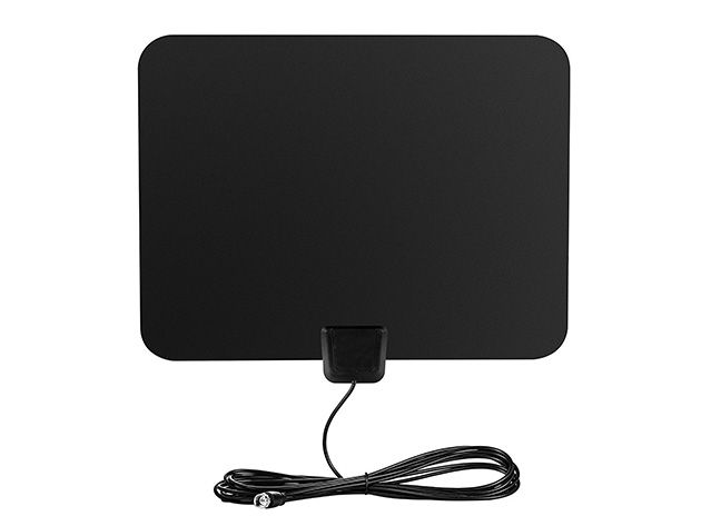 Amplified Flat HDTV Antenna for $19