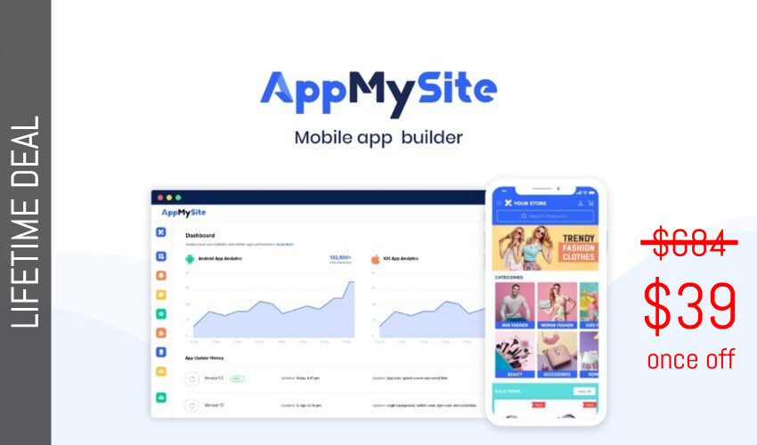 AppMySite Lifetime Deal for $39