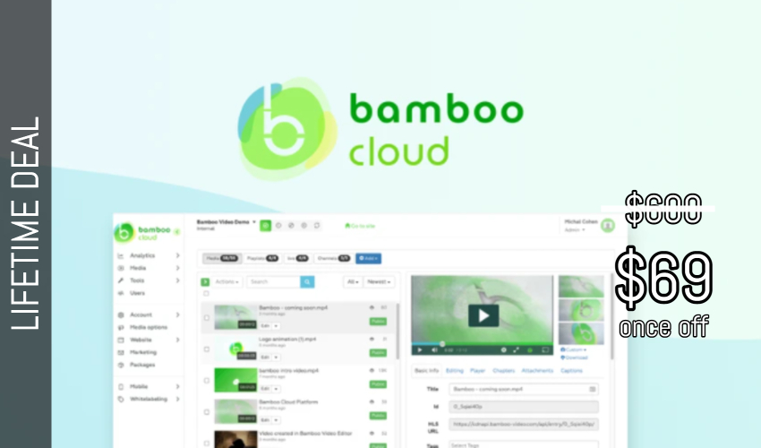 Bamboo Cloud Lifetime Deal for $69