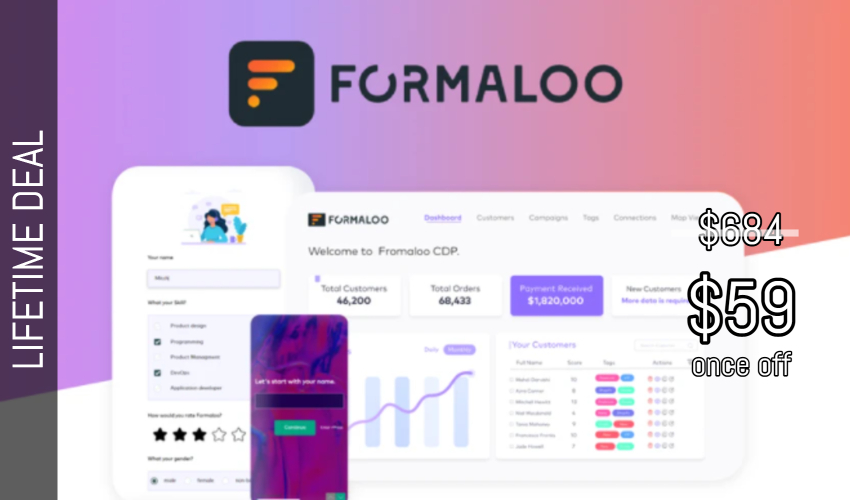Formaloo Lifetime Deal for $59