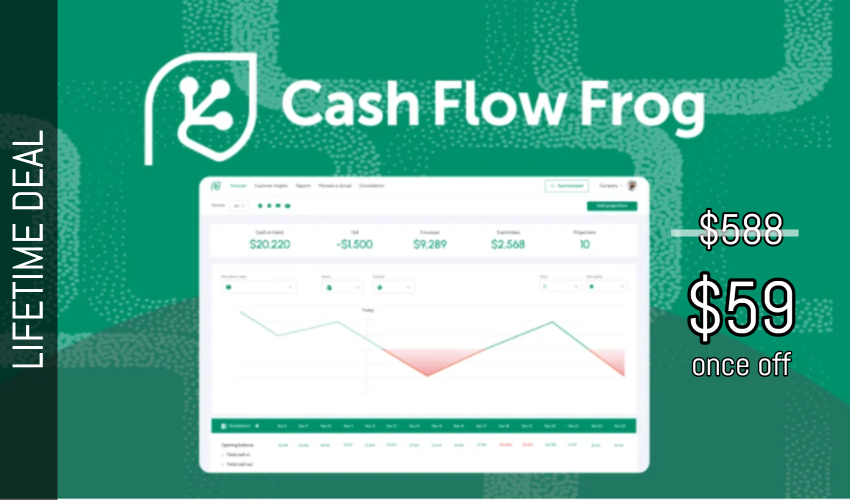 Cash Flow Frog Lifetime Deal for $59