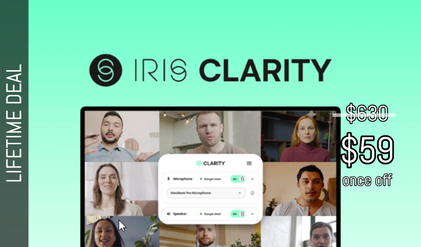 IRIS Clarity Lifetime Deal for $59
