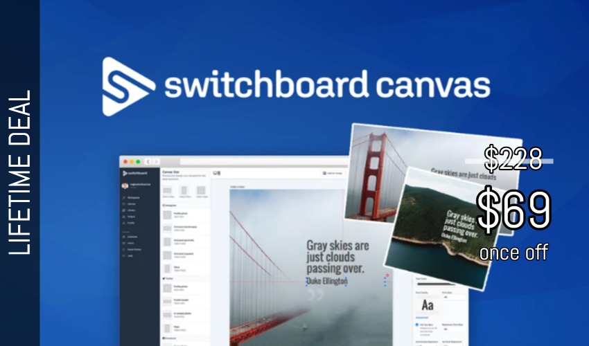 Switchboard Canvas Lifetime Deal for $69