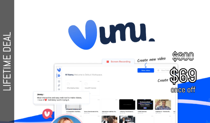 Vumu Lifetime Deal for $69