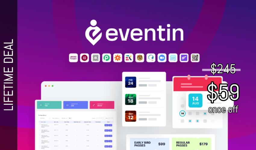 Business Legions - Eventin Lifetime Deal for $59