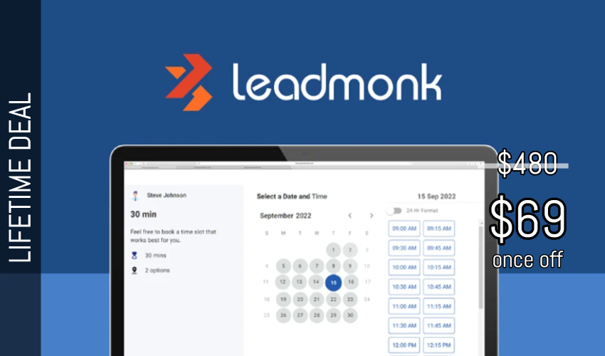Leadmonk Lifetime Deal for $69