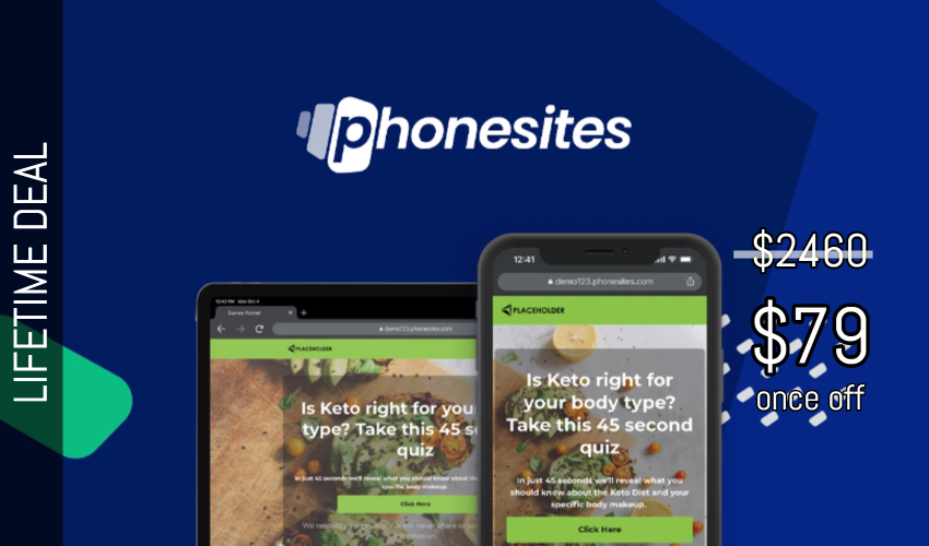 Phonesites Lifetime Deal for $79