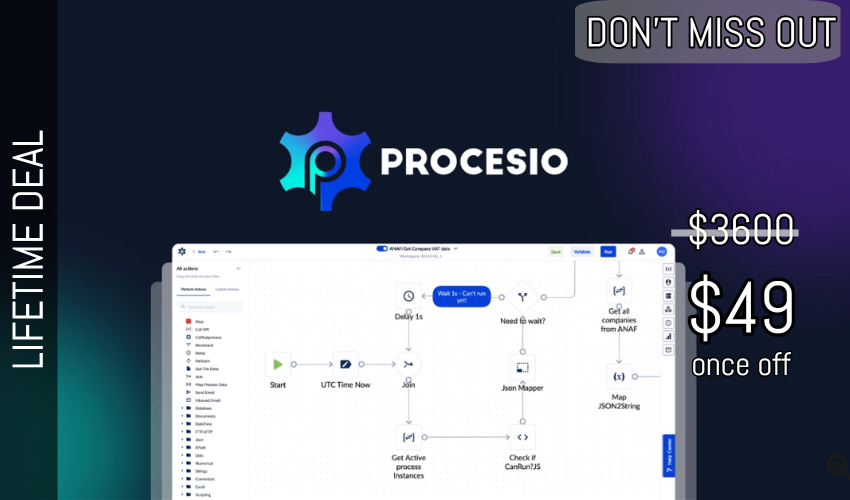 Procesio Lifetime Deal for $49